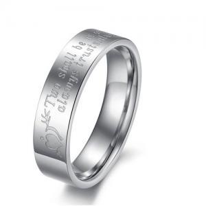 Him & Her Couple Ring Band - Two Sh..