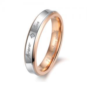 His & Her Eternity Couple Ring Band..
