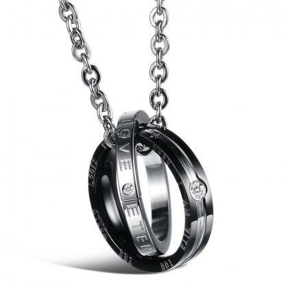 Couple Necklace Set - For Him & For..