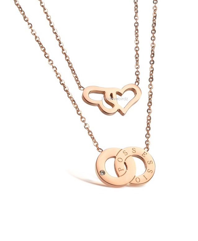 Love & Possession Rose Gold Necklace